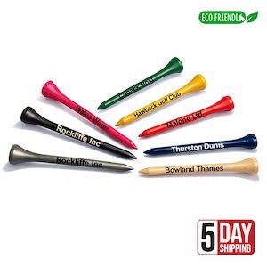 54mm Bamboo Tees (Straight Line Print)